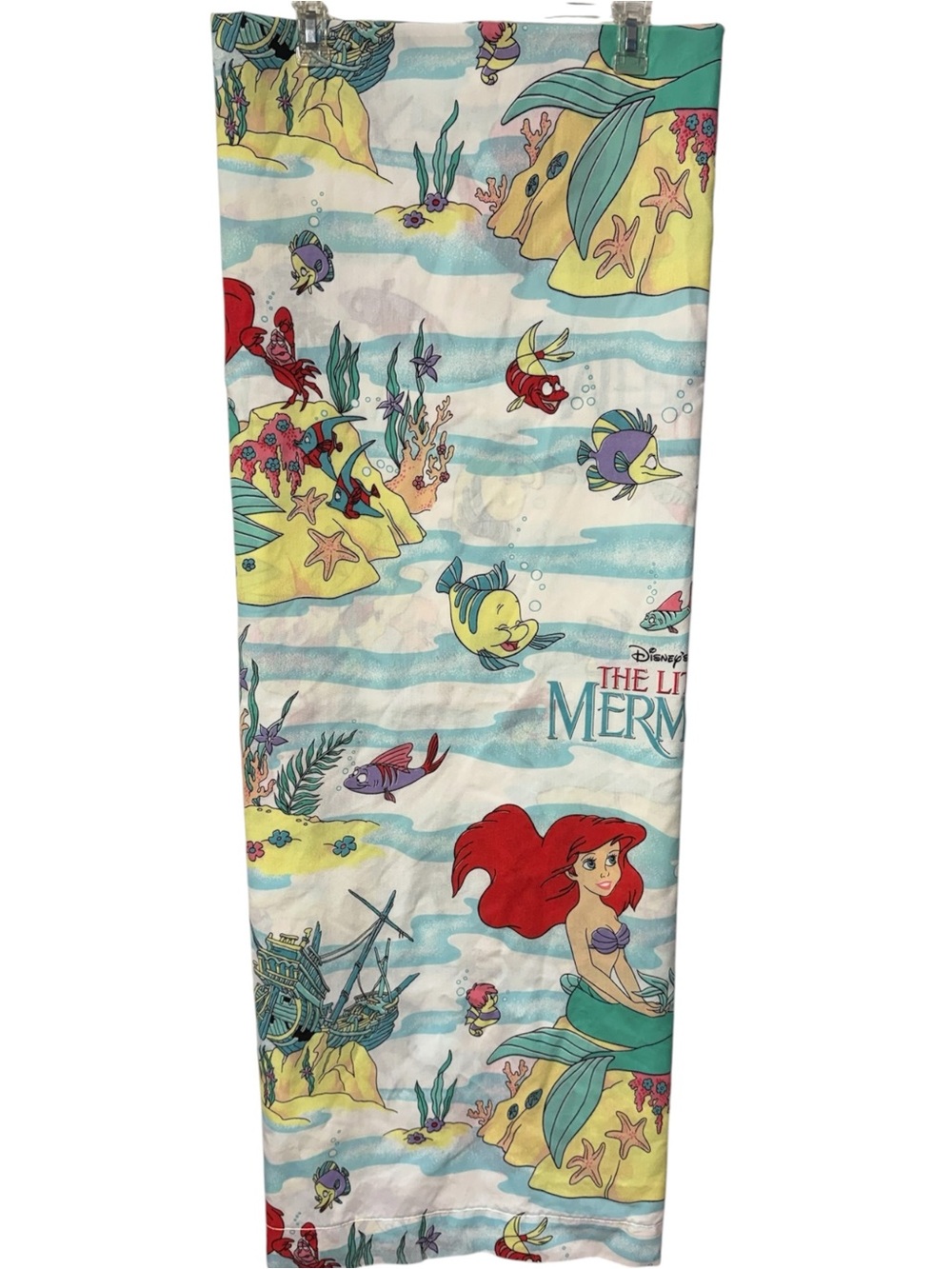 VTG The Little Mermaid Twin Flat Sheet